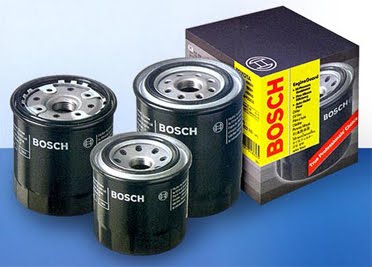 Typical Bosch automotive engine oil filters