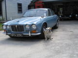 1971 Jaguar XJ6 Series 1 Opalescent Silver Blue Tad Todd