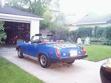 1975 MG Midget MkIV Blue Kevin Rogers